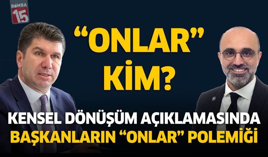 Ali Orkun Ercengiz ve Mustafa Özboyacı'dan 'onlar' polemiği