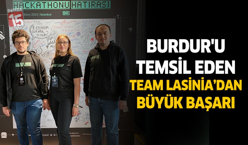 Burdurlu Gençlerden Medya Teknolojileri Hackathonu’nda Büyük Başarı