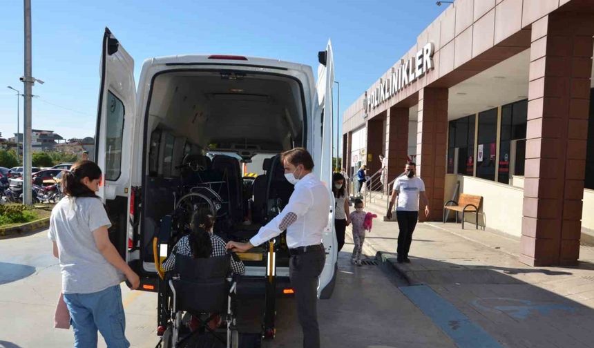 Engelsiz hizmet aracı hayat kolaylaştırıyor