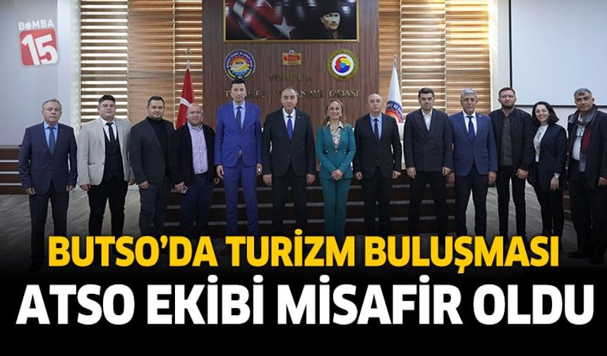Burdur Ticaret ve Sanayi Odasında turizm buluşması. ATSO konuk oldu