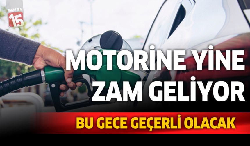 Motorine 2 Lira 7 Kuruş Zam Geliyor