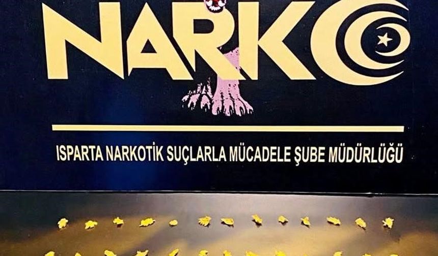 Isparta'da uyuşturucu ele geçirildi: 2 şüpheliye adli işlem
