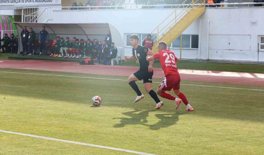 TFF 2. Lig: Isparta 32 Spor: 0 - Arnavutköy Belediye: 1