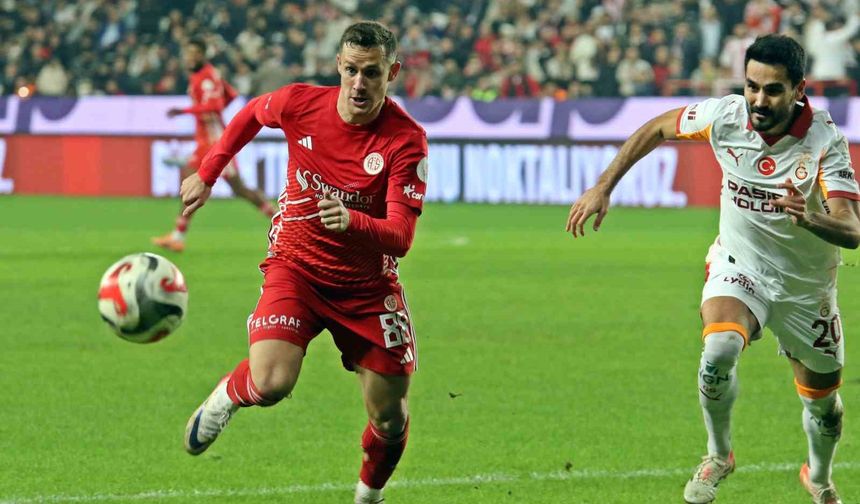 Trendyol Süper Lig: Antalyaspor: 1 - Galatasaray: 4 (Maç sonucu)