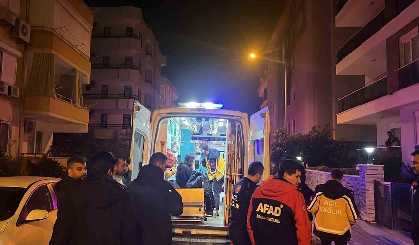 Alanya'da animasyoncuların kaldığı personel lojmanında yangın paniği