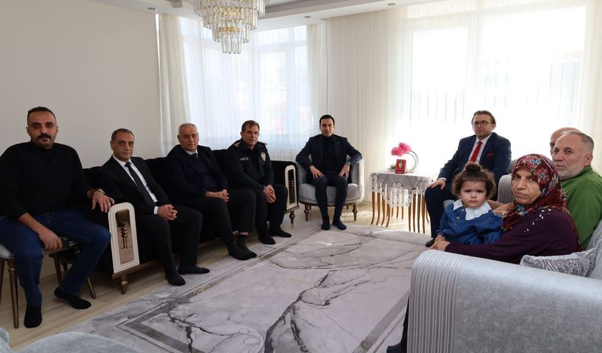 Kaymakam Uğuz: 'Şehit aileleri Türk milletine en büyük emanettir'