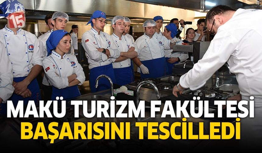 MAKÜ Turizm Fakültesi 6 yıllık tam akreditasyon aldı