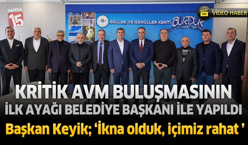 BUTSO Yönetiminden AVM Süreci İçin Başkan Ali Orkun Ercengiz İle Kritik Görüşme