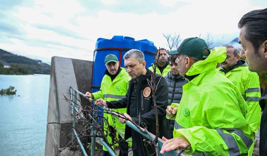 Alanya Dim Barajının kotu dün itibariyle 168,91 metreye ulaştı