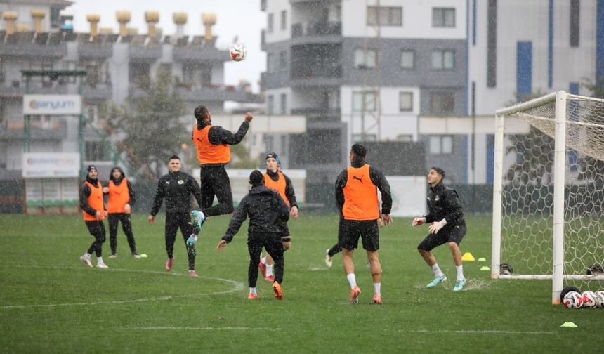 Alanyaspor, Konyaspor maçı hazırlıklarını tamamladı