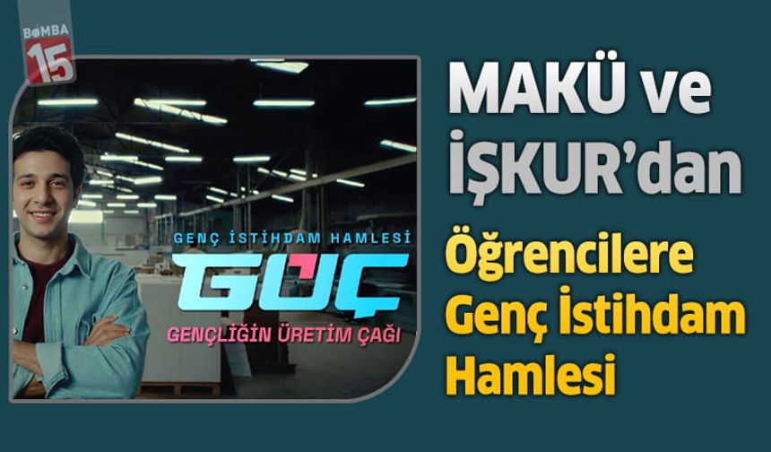 MAKÜ ve İŞKUR’dan Öğrencilere “GÜÇ” Seminer Serisi