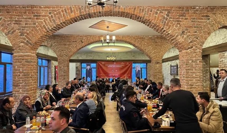 Emirdağ'da şehit yakınları ve gaziler 'Büyük Aile Sofrası'nda buluştu