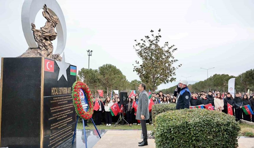 Hocalı soykırımının 34. yıldönümü Denizli'de törenle anıldı