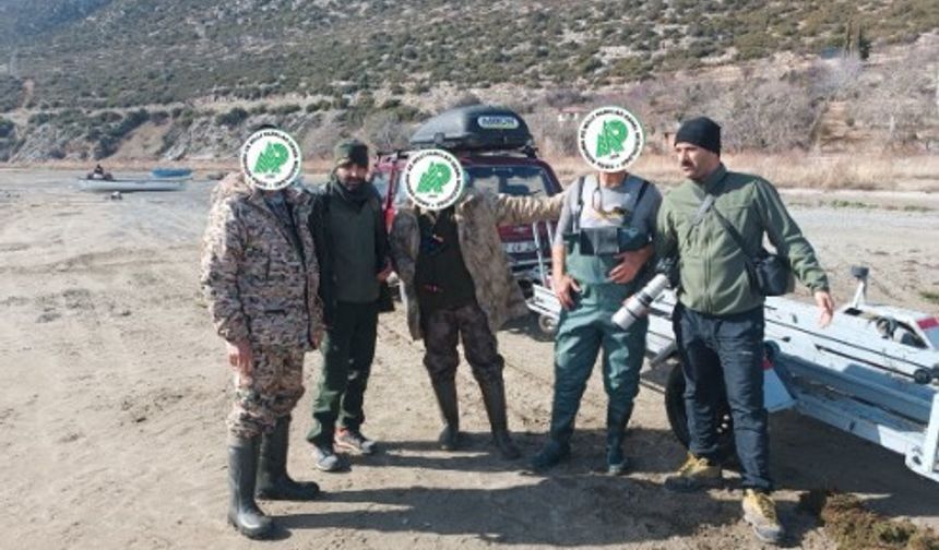 Isparta'da av koruma denetimlerinde 3 avcıya idari işlem