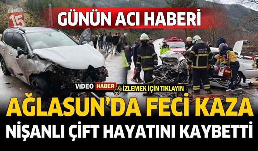 Ağlasun’da Feci Kaza: Nişanlı Çift Hayatını Kaybetti