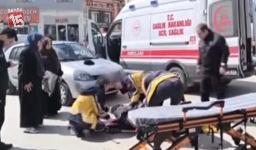 Afyon’da Yaya Kazası: Başına Darbe Alan Kişi Ağır Yaralandı