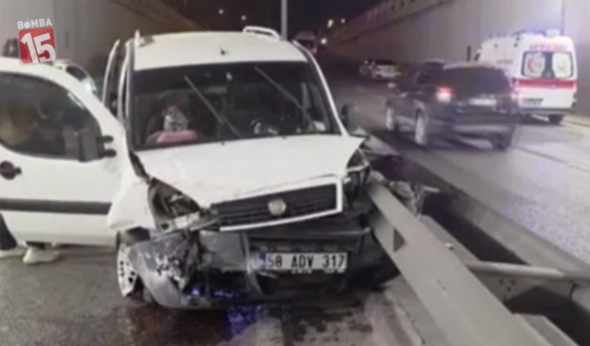 Antalya’da Alt Geçitte Kaza: 3 Kişi Yaralandı