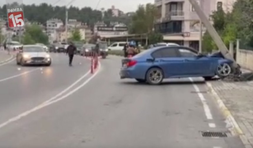 Antalya’da Direksiyon Hakimiyeti Kayboldu: 1 Yaralı