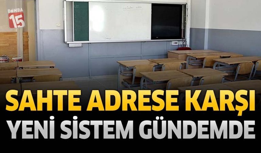 Sahte Adrese Karşı Yeni Sistem Gündemde