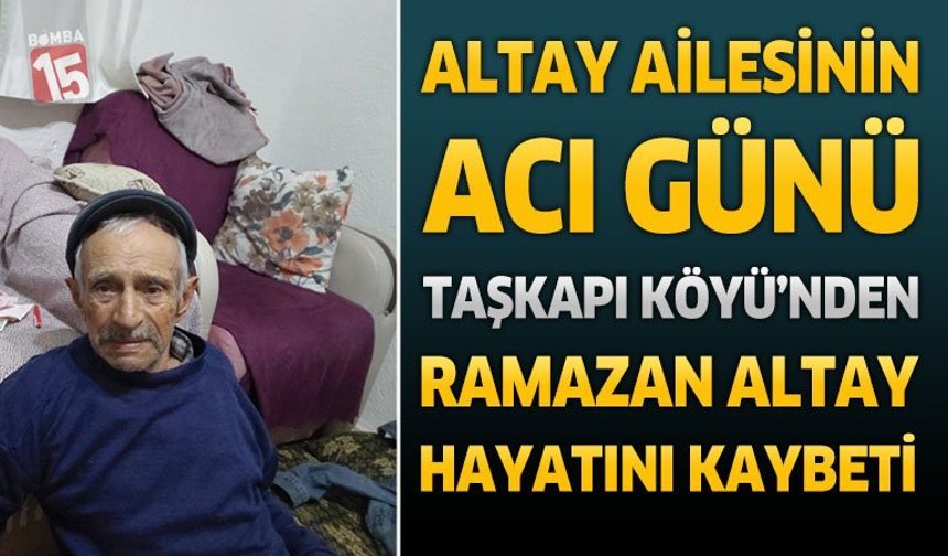 Burdur’da Kamyoncu Esnafı Ramazan Altay Hayatını Kaybetti