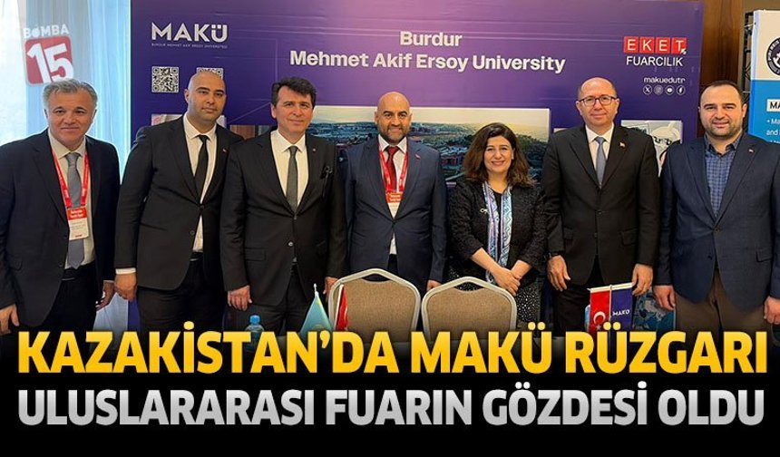 Kazakistan’da MAKÜ Rüzgarı: Uluslararası Fuarın Gözdesi Oldu