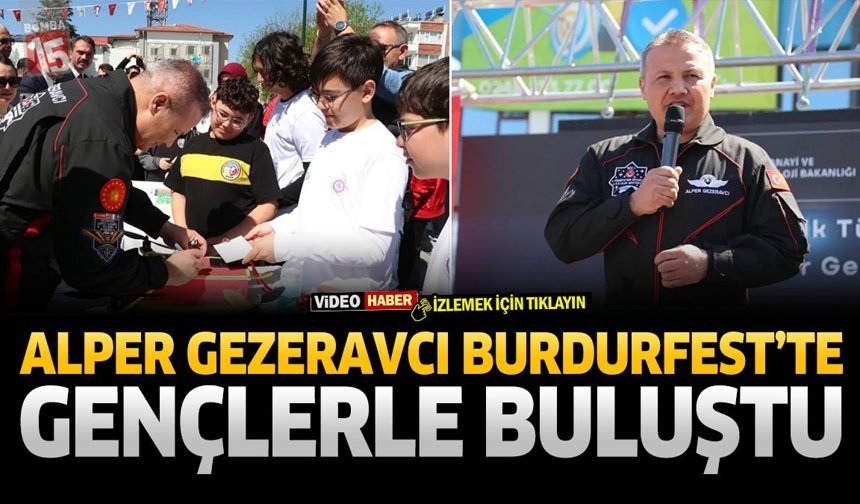 Alper Gezeravcı BURDURFEST'te Gençlerle Buluştu