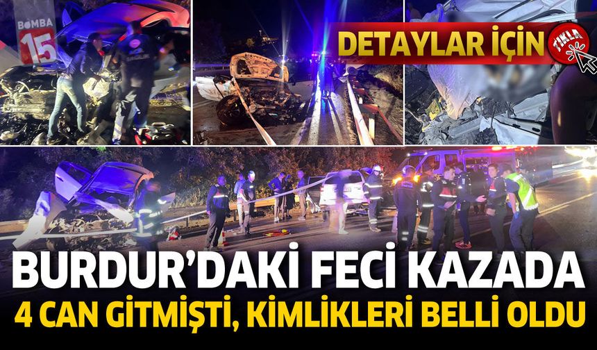 Dört Aracın Karıştığı Kazada Acı Bilanço: 4 Ölü, 11 Yaralı! İsimler Açıklandı