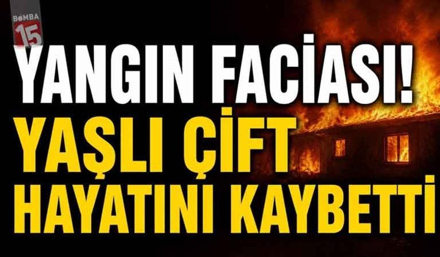 Denizli’de Ev Yangını Faciası: Alevler Arasında Kalan Yaşlı Çift Hayatını Kaybetti