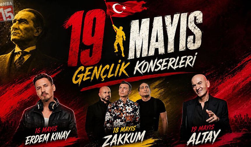 Burdur’da 19 Mayıs Coşkusu Konserlerle Yaşanacak