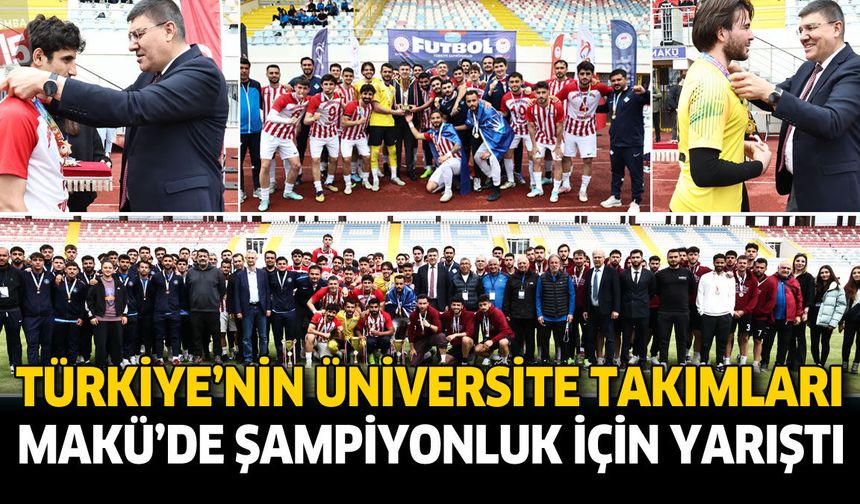 Türkiye’nin Üniversite Takımları MAKÜ’de Şampiyonluk İçin Yarıştı