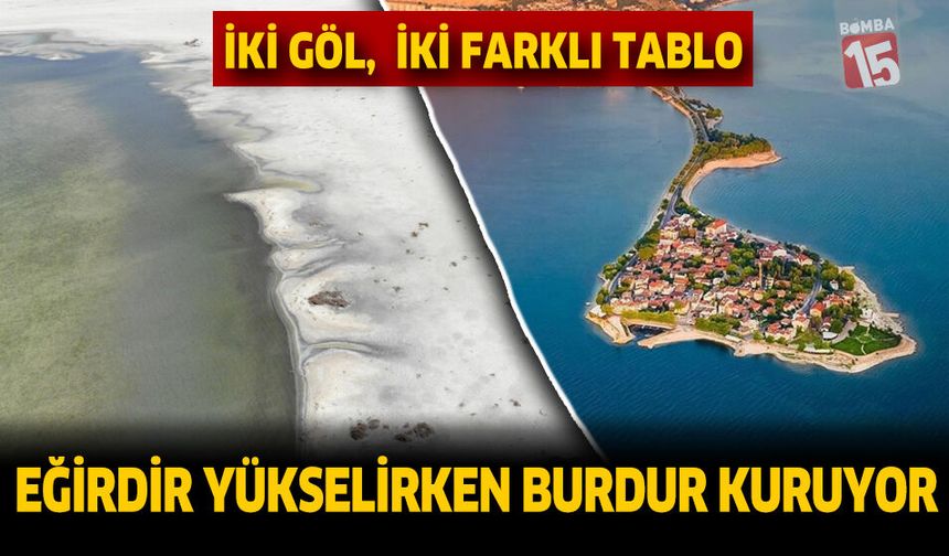 Yağışlar Barajları Doldurdu Ama Burdur Gölleri Kan Kaybetmeye Devam Etti