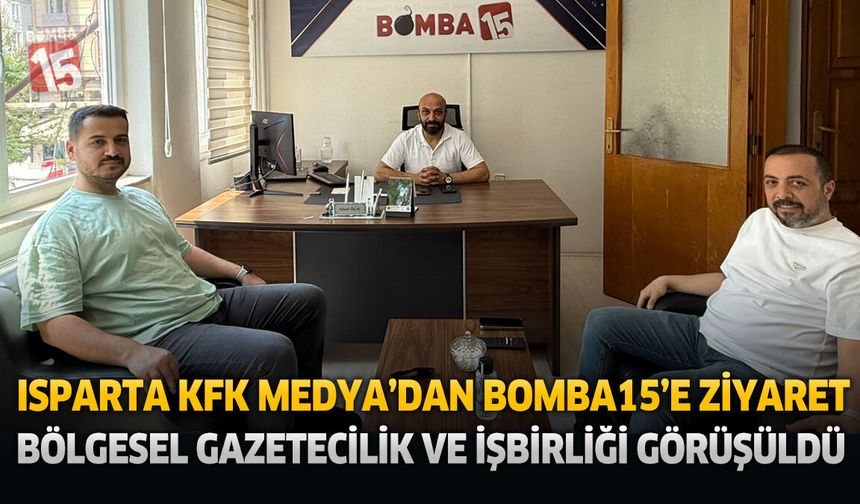 KFK Medya Haber Ajansından Bomba15'e Ziyaret