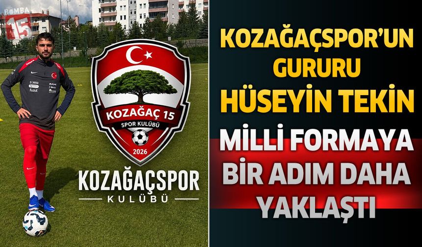 Kozağaçsporlu Hüseyin Tekin Bölge Karmasında Burdur’u Temsil Ediyor