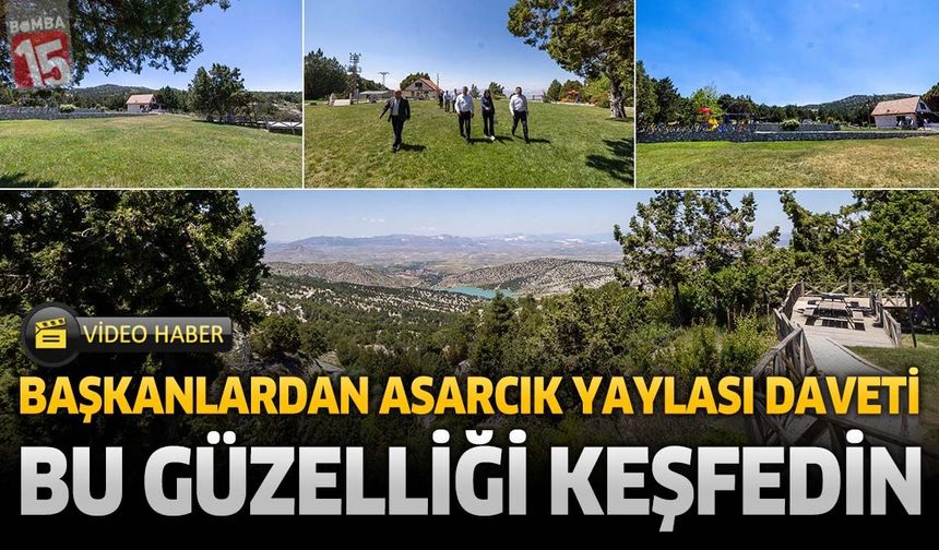 Burdur'un Yaz Sıcağından Kaçış Noktası: Asarcık Yaylası Ziyaretçilerini Bekliyor
