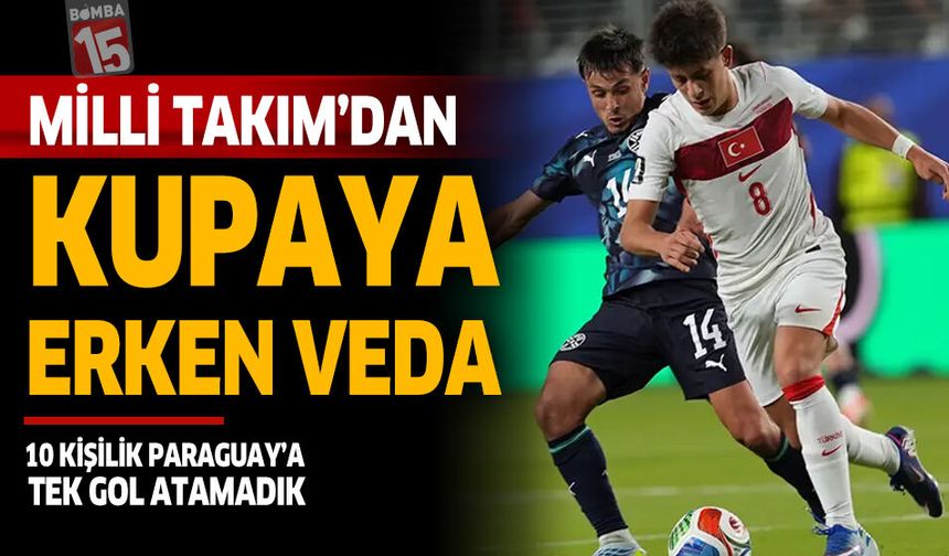 Türkiye Dünya Kupası’na Veda Etti