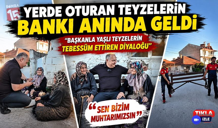 Başkan İbrahim Sertbaş'tan Küçük Bir Dokunuş, Büyük Bir Mutluluk