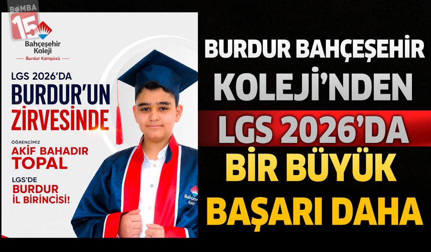 Bahçeşehir Koleji’nden LGS 2026’da Bir Büyük Başarı Daha
