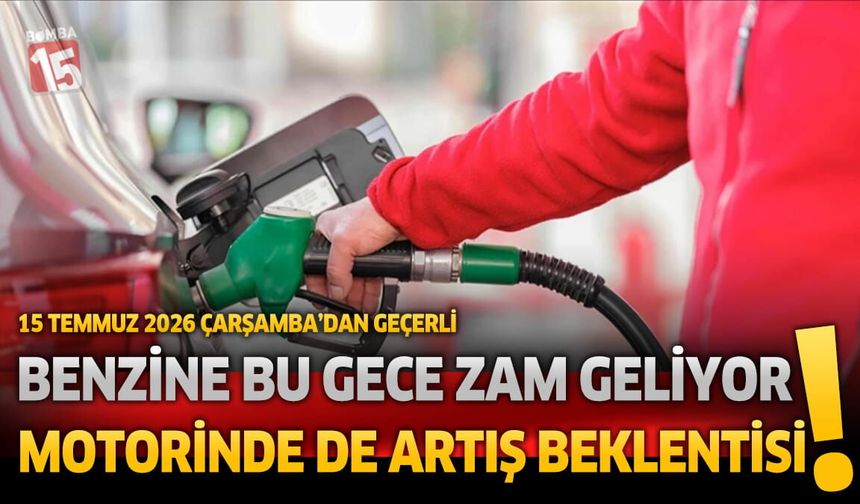 Benzine Bu Gece Zam Geliyor: Motorinde de Artış Beklentisi