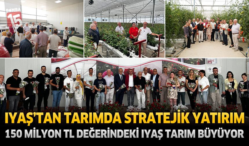 IYAŞ’tan Tarımda Stratejik Yatırım: 150 Milyon TL Değerindeki IYAŞ Tarım Büyüyor