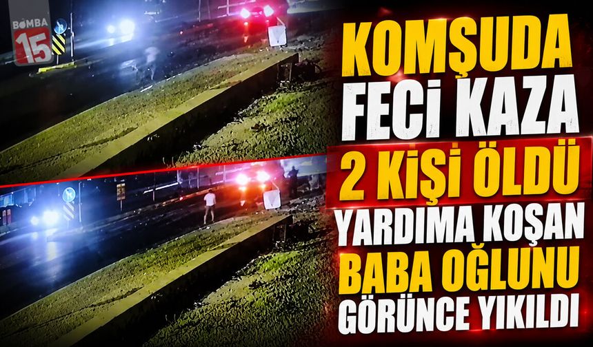 Komşuda Yürek Yakan Kaza: Yardıma Koştuğu Araçta Oğlunu Gördü