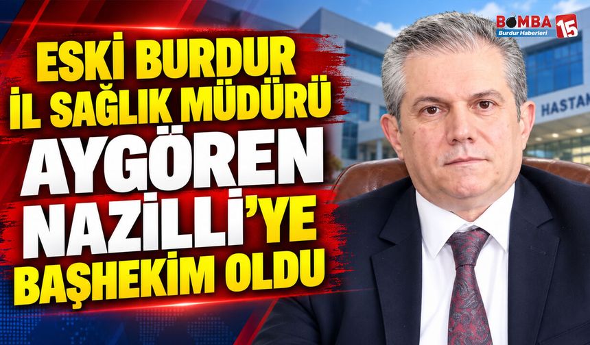 Burdur’un Yakından Tanıdığı İsim Başhekim Oldu