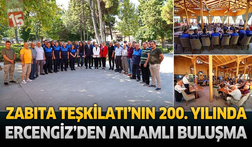 Başkan Ercengiz Zabıta Personeliyle Kahvaltıda Buluştu