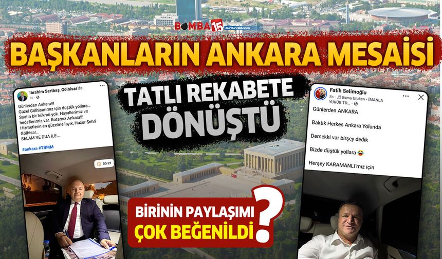 Gölhisar Ve Karamanlı Arasında Tatlı Ankara Yarışı
