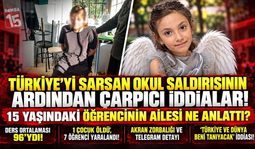 Türkiye’yi Sarsan Okul Saldırısının Ardından Çarpıcı İddialar!