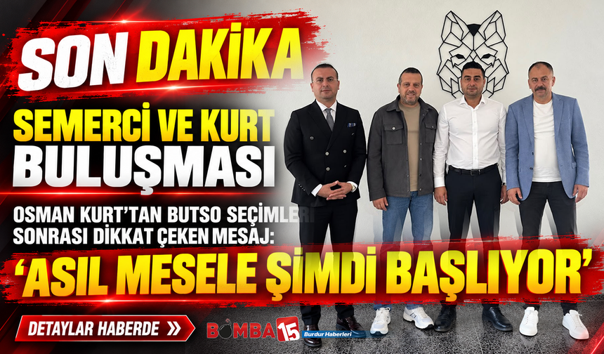 Cuma günü yapılacak oylama öncesi Osman Kurt Ömer Semerci Buluşması
